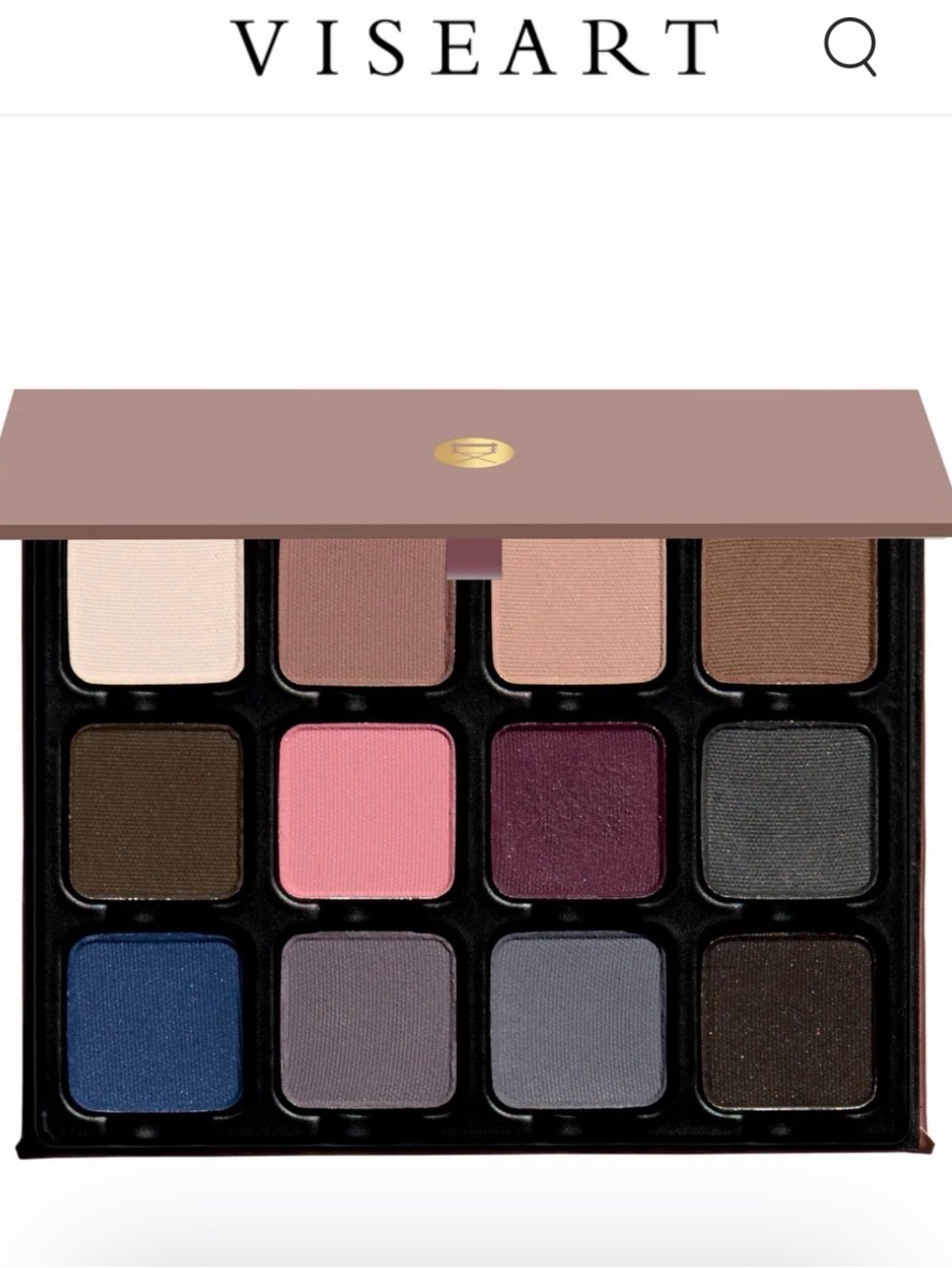 Viseart PETITES MATTES COOL ORIGINAL Makeup Eyeshadow Palette